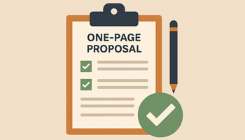 How to Write a One-Page Survey Proposal That Wins Approval